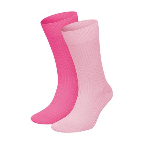 DillySocks 2er-Pack Socken Damen pink, 41-46