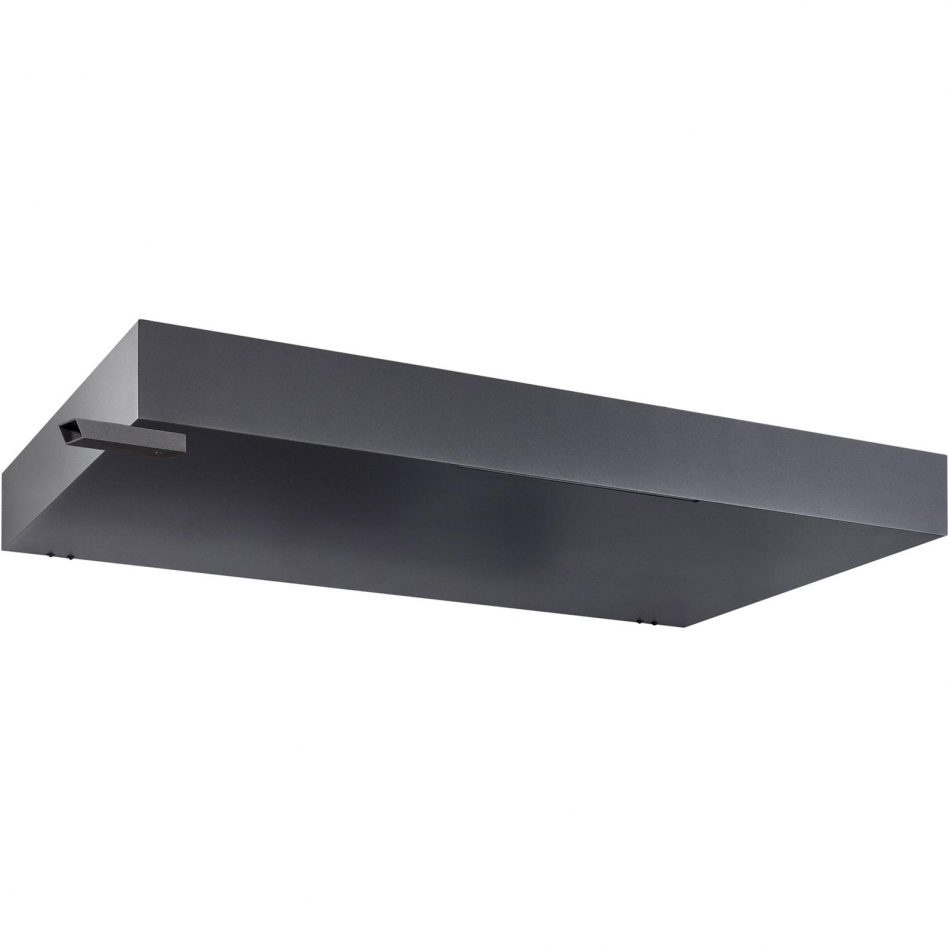 gutta Rechteckvordach BS Plus mit Wasserspeier anthrazit, 160x90x15,5 cm, Wasserspeier links Image