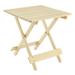 Cterwk Outdoor Wooden Adirondack Patio Folding Side Table End Table Coffee Table for Indoor or Outdoor