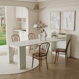 Modern Extendable Dining Table with Storage/Kitchen Storage Cabinet with Door