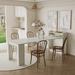 Modern Extendable Dining Table with Storage/Kitchen Storage Cabinet with Door