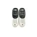 (2 Pack) Replacement DirecTV RC71 IR RF Remote Control for DirecTV Boxes C41 Clients and HR44 Genie