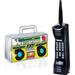 2 Pieces Inflatable Radio Boombox Inflatable Mobil