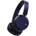 JVC HA-S36WA Bluetooth 5.2 Headphones Lightweight Over Ear (Blue) [HEADPHONES]