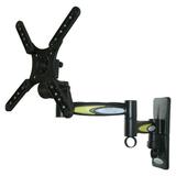 Homevision Technology Inc. TygerClaw Full Motion Wall Mount for 10 in. to 32 in. Flat Panel TV - Black - One Size
