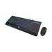 1PC Adesso Backlit Gaming Keyboard and Mouse Combo USB Black