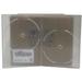 USDISC DVD Cases Slimline 7mm Premium Double 2 Disc Clear Pack Of 1000