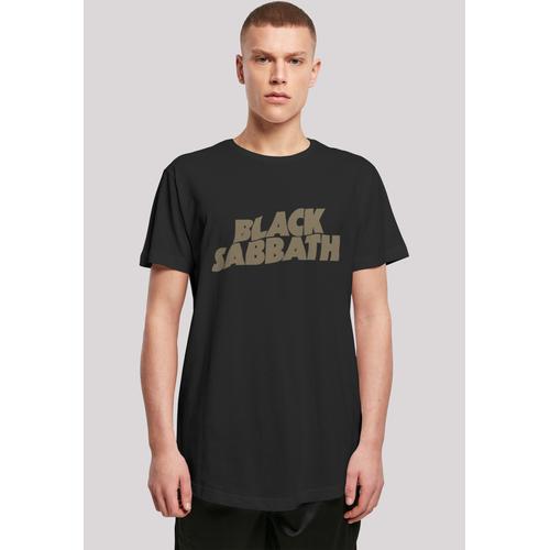 „T-Shirt F4NT4STIC „“Black Sabbath Metal Band US Tour 1978 Black Zip““ Gr. 4XL, schwarz Herren Shirts T-Shirts Print“
