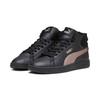 Sneaker PUMA "Smash 3.0 Mid WTR Sneakers Erwachsene", Gr. 41, rosa (schwarz rose gold metallic), Obermaterial: Leder; Futter: Textil; Laufsohle: Gummi, Schuhe