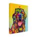 Winston Porter Dean Russo- Exclusive Tell Tale Heart Canvas Art Canvas, Cotton in Blue/Green/Yellow | 19 H x 14 W x 2 D in | Wayfair