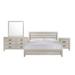 Picket House Furnishings Poppy King Panel 4PC Bedroom Set in Natural - Picket House Furnishings B.12010.KB4PC