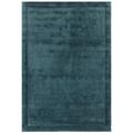 Tapis de salon en laine bleu turquoise 120x170 cm