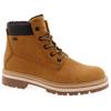 Winterboots TOM TAILOR, Herren, Gr. 44, braun (camelfarben, komibniert), Lederimitat, Textil, sportlich, Schuhe, mit gepolstertem Schaftrand
