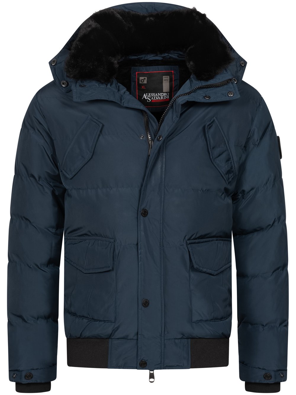 Alessandro Salvarini Winterjacke Herren schwarz, XXXL Image