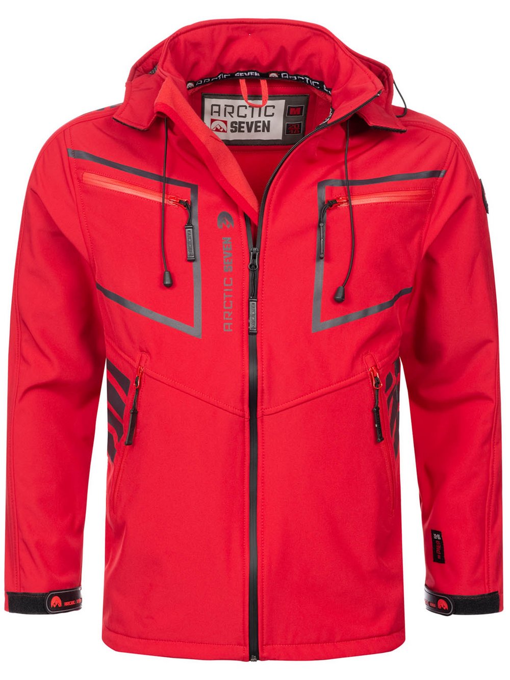 Arctic Seven Softshelljacke Herren rot, 4XL Image