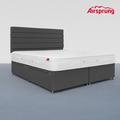Airsprung Super King Size Pocket 800 Memory Mattress With 4 Drawer Charcoal Divan
