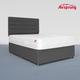 Airsprung Small Double Pocket 1200 Ortho Mattress With 2 Drawer Charcoal Divan