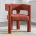 Linen Upholstered Accent Chair with a Modern Design, Supported by a Sturdy Solid Wood Frame, and Featuring a Standard Backrest