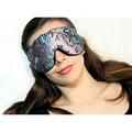 Handmade Sleep Eye Mask Pillow - Flax Fill - Unscented - Birds in Paradise - TEMF-BP