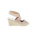 Bettye Muller Wedges: Tan Shoes - Women's Size 36