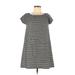 Madewell Casual Dress - Shift: Black Print Dresses - Women's Size Medium