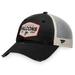 Men's Fanatics Branded Black/Natural Atlanta Falcons Heritage Patch Trucker Adjustable Hat