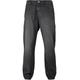 Bequeme Jeans URBAN CLASSICS "Urban Classics Herren Loose Fit Jeans" Gr. 34/34, Länge 34, schwarz (realblack washed) Herren Jeans