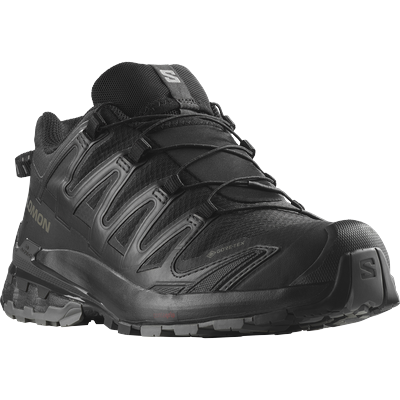 Trailrunningschuh SALOMON "XA PRO 3D V9 GORE-TEX W", Gr. 38, schwarz, Synthetik, Textil, sportlich, Schuhe, wasserdicht