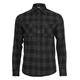 T-Shirt URBAN CLASSICS "Urban Classics Herren Checked Flanell Shirt" Gr. XXL, schwarz (black, charcoal) Herren Shirts Langarm