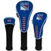 WinCraft New York Rangers Three-Pack Golf Club Headcover Set