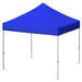 Arlmont & Co. Amaziyah Steel Pop-Up Canopy Metal/Steel/Soft-top in Blue | 10ft x 10ft | Wayfair 34A8864644694A7283257443CB8123A2