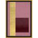 Wendover Art Group Ruby Tones by Lillian August - Single Picture Frame Graphic Art Paper in Pink/Red/Yellow | 50.25 H x 35.25 W x 2.75 D in | Wayfair