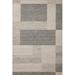 Brown/Gray 180 x 138 x 0.5 in Area Rug - Wade Logan® Burnis Geometric Hand Tufted Wool Area Rug in Dove/Ink Wool | 180 H x 138 W x 0.5 D in | Wayfair