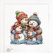 The Holiday Aisle® Couli Snowman's Family Wooden Wall Décor Wood in Brown | 24 H x 18 W x 1 D in | Wayfair B22223CEE62A44C1A169AB5515D786D5