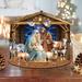 The Holiday Aisle® Classic Holy Family Nativity Scene Christmas Nativity Table Decoration By G.Debrekht in Brown | 8.5 H x 12 W x 4 D in | Wayfair