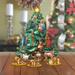 The Holiday Aisle® Christmas Tabletop Tree Wood in Brown | 14 H x 11 W x 3 D in | Wayfair B93A6830BB304D6B882DFF9316707C09