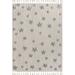 Gray 91 x 63 x 0.4 in Area Rug - Dakota Fields Auriga Paisley Machine Woven Rectangle 5'3" x 7'7" Polyester Indoor/Outdoor Area Rug in Grey Polyester | Wayfair