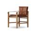 17 Stories Aadhish Tufted Leather Arm Chair in Cognac/Red Wood in Brown | 34 H x 23 W x 25 D in | Wayfair 303FD3360D80461FB50B1D15914B6AD2