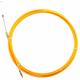 Nylon wire puller D=6mm L=30m fiberglass wire cable rod electrician push extractor leads fish - yellow - Alwaysh