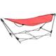 Sweiko - Hammock with Foldable Stand Red VDFF28561UK