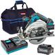 HS012GZ 40V Brushless 165mm Circular Saw With 1 x 2.5Ah Battery Charger & Bag - Makita