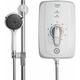 Omnicare Design 9.5KW Thermostatic Electric Shower Extended Lever White - White - Triton