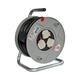 Cable Reel - 50 Metre Cable Reel - 3 Gang Sockets - Thermal Cut-Out - Brennenstuhl