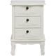 Antoinette 3 Drawer Chest White