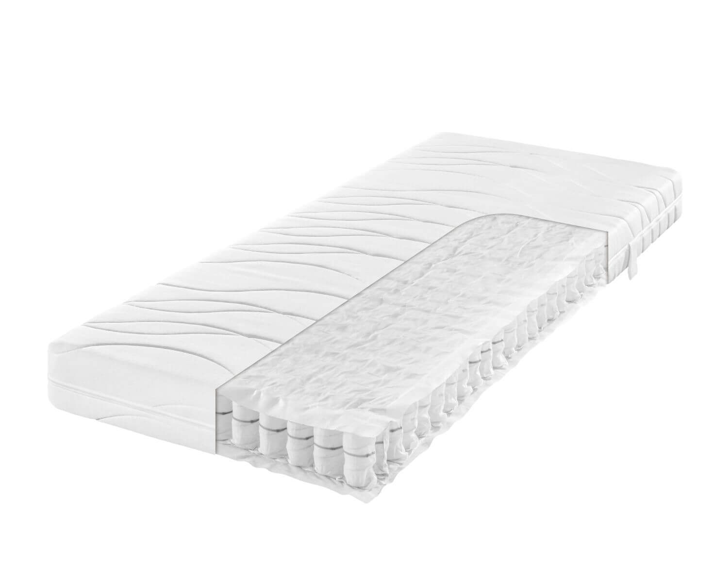 Frankenstolz »Rubin T« Tonnentaschenfederkern-Matratze 120x200 cm / H3