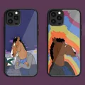 Coque de téléphone Cartoon B-boJack Horl'offre ans pour iPhone coque PC + coque en TPU pour iPhone