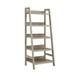 5 Spacious Shelves Bookcase Display Rack Gray - 52 x 63