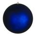 Vickerman 24" Giant Matte Midnight Ball Christmas Ornament, UV Resistant - Blue