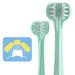 babyease 3-Sided Toothbrush Ultra Soft All Sides Cleaning Training Tooth Brush for Baby Toddler 1 Years and Up