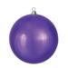 Vickerman 15.75" Plum Shiny Ball Ornament - Purple